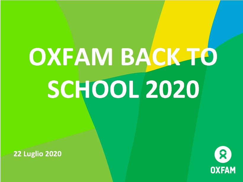 OXFAM BACK TO SCHOOL 2020/21